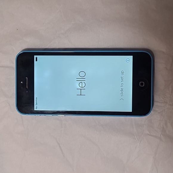 Apple iPhone 5c Model a1532 Blue - Picture 2 of 7